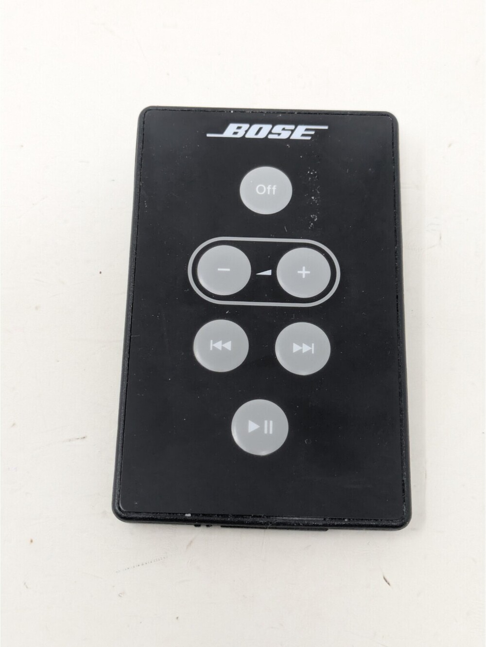 Genuine BOSE Black SoundDock Series 1 Remote Control - Clean Tested - CR2032 3V